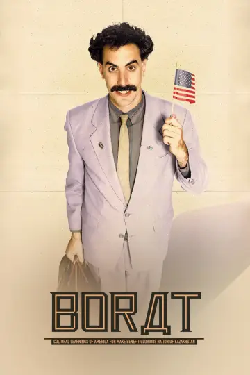 Plakat do filmu "Borat. Podpatrzone w Ameryce, aby Kazachstan Rósł w Siłę, a Ludzie Żyli Dostatniej" #99917