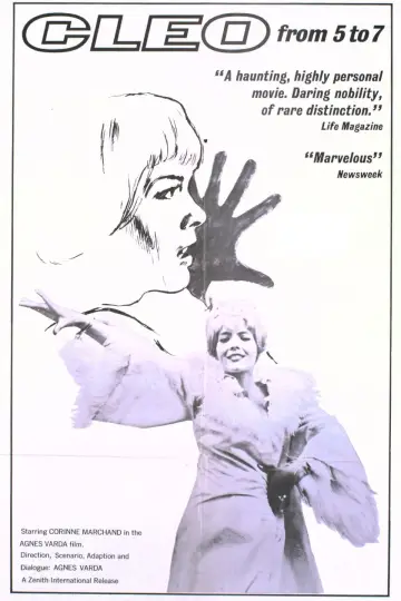 Plakat do filmu "Cleo od piątej do siódmej" #201661