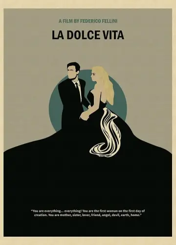 Plakat do filmu "Słodkie życie" #177793