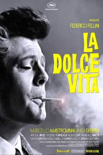 Plakat do filmu "Słodkie życie" #177796