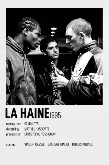 Plakat do filmu "Nienawiść" #840363