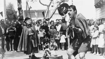 Zasłona do filmu "La strada" #182110