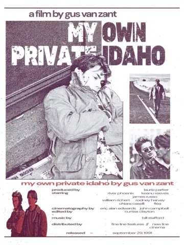 Plakat do filmu "Moje własne Idaho" #992008