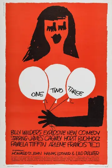 Plakat do filmu "Raz, dwa, trzy" #208369