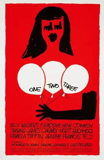 Plakat do filmu "Raz, dwa, trzy" #208370