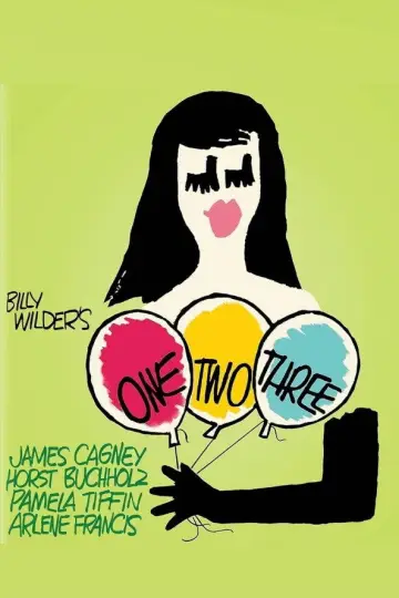 Plakat do filmu "Raz, dwa, trzy" #951136