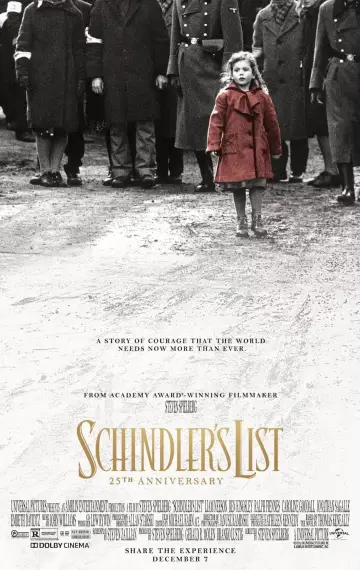 Plakat do filmu "Lista Schindlera" #22656