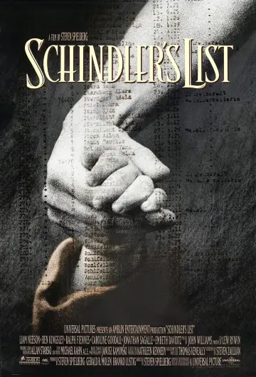 Plakat do filmu "Lista Schindlera" #22667