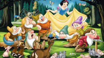 Zasłona do filmu "Królewna Śnieżka i siedmiu krasnoludków" #580904