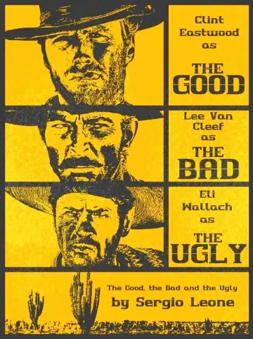 Plakat do filmu "Dobry, zły i brzydki" #1529328