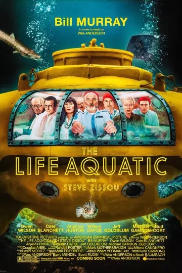 Plakat do filmu "Podwodne życie ze Stevem Zissou" #113994