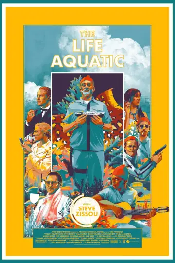 Plakat do filmu "Podwodne życie ze Stevem Zissou" #936331
