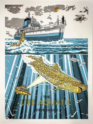 Plakat do filmu "Podwodne życie ze Stevem Zissou" #936332