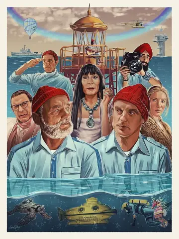 Plakat do filmu "Podwodne życie ze Stevem Zissou" #936333