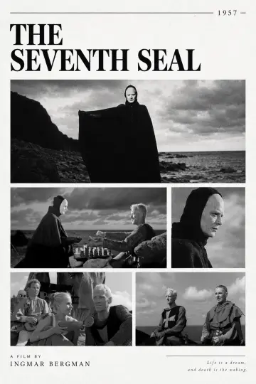 Plakat do filmu "Siódma pieczęć" #1827432