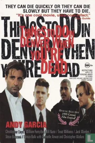 Plakat do filmu "Rzeczy, które robisz w Denver będąc martwym" #282998