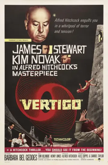 Plakat do filmu "Zawrót głowy" #60246