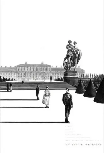 Plakat do filmu "Zeszłego roku w Marienbadzie" #987525