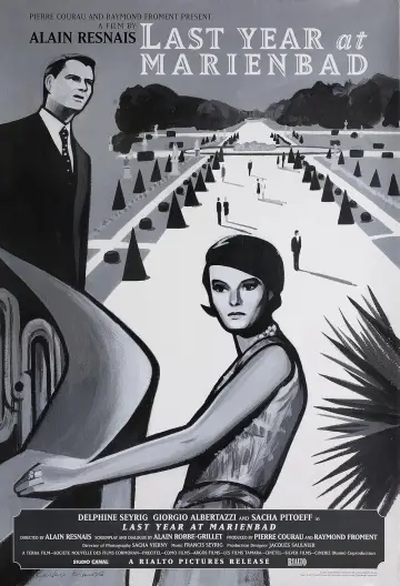 Plakat do filmu "Zeszłego roku w Marienbadzie" #987528