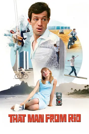 Plakat do filmu "Człowiek z Rio" #1047562