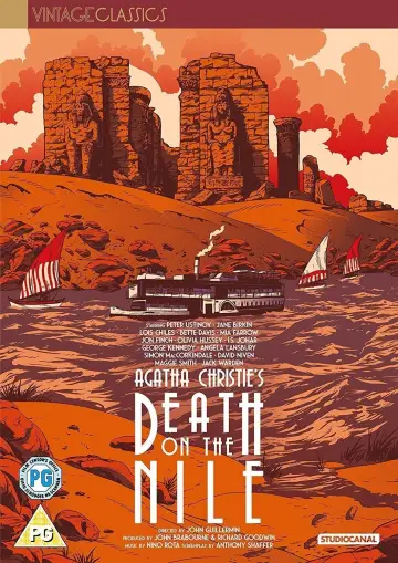 Plakat do filmu "Śmierć na Nilu" #109337