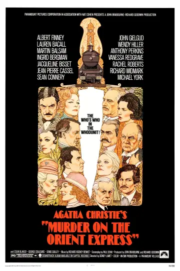 Plakat do filmu "Morderstwo w Orient Ekspresie" #784551
