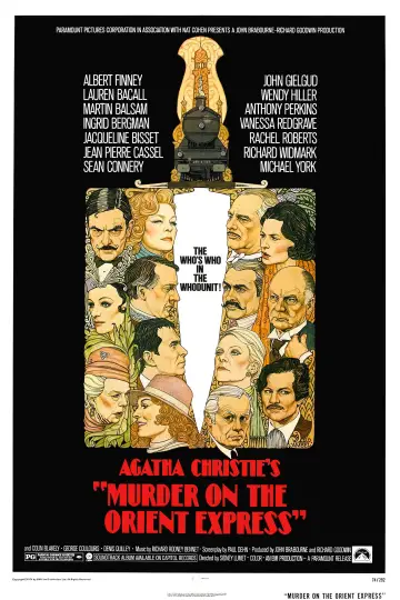 Plakat do filmu "Morderstwo w Orient Ekspresie" #784555