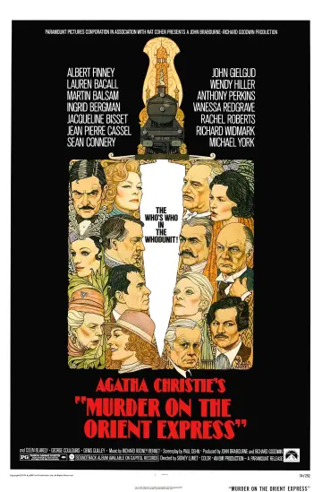 Plakat do filmu "Morderstwo w Orient Ekspresie" #88765