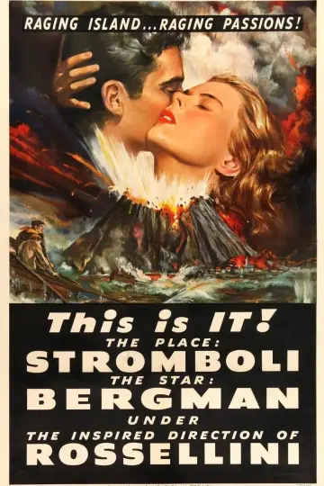 Plakat do filmu "Stromboli, ziemia Boga" #1086863