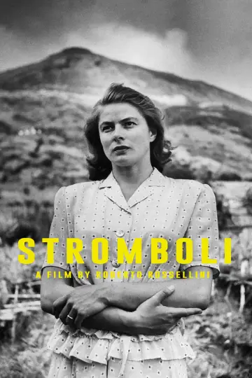 Plakat do filmu "Stromboli, ziemia Boga" #1086864