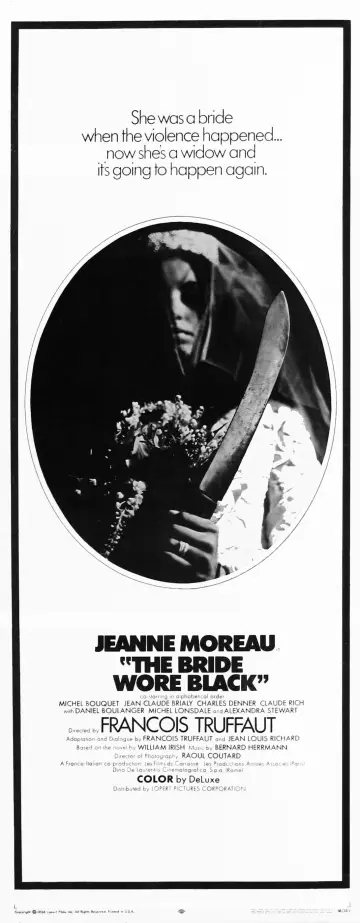 Plakat do filmu "Panna młoda w żałobie" #1093714