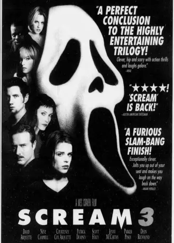 Plakat do filmu "Krzyk 3" #771590