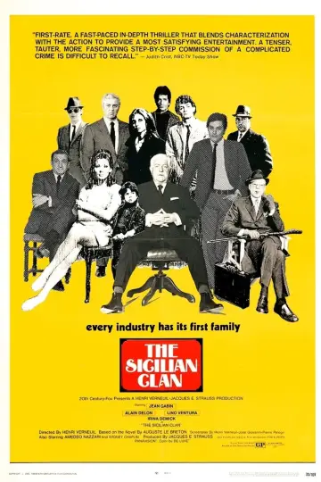 Plakat do filmu "Klan Sycylijczyków" #157631