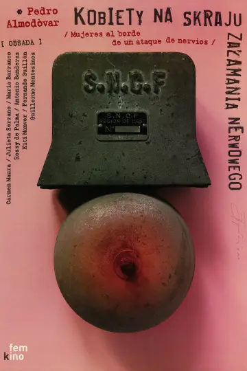 Plakat do filmu "Kobiety na skraju załamania nerwowego" #1202271
