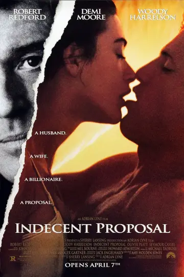 Plakat do filmu "Niemoralna Propozycja" #689505