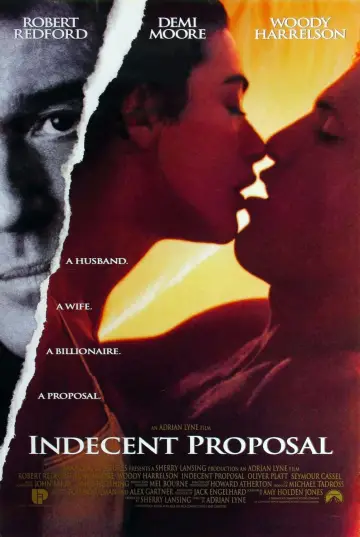 Plakat do filmu "Niemoralna Propozycja" #77153