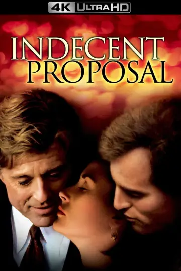 Plakat do filmu "Niemoralna Propozycja" #77155