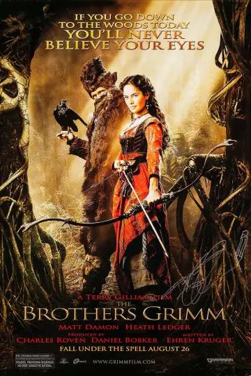Plakat do filmu "Nieustraszeni bracia Grimm" #325964