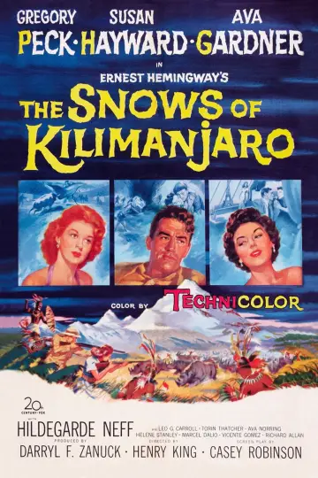 Plakat do filmu "Śniegi Kilimandżaro" #1095939