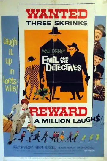 Plakat do filmu "Emil and the Detectives" #1858124