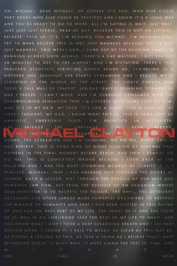 Plakat do filmu "Michael Clayton" #1354055