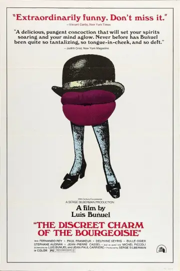 Plakat do filmu "Dyskretny urok burżuazji" #981258