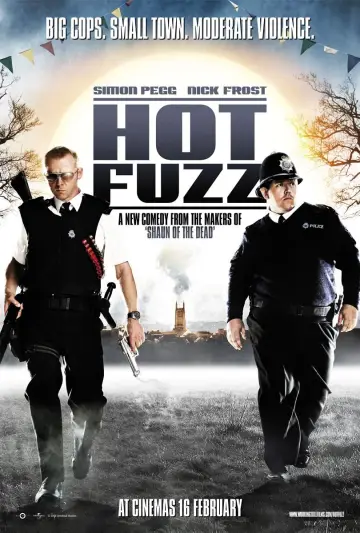 Plakat do filmu "Hot Fuzz - Ostre Psy" #628097