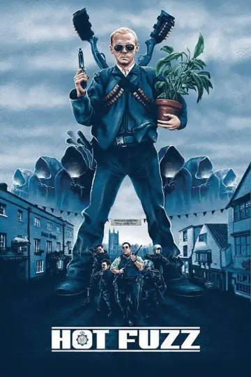 Plakat do filmu "Hot Fuzz - Ostre Psy" #78793