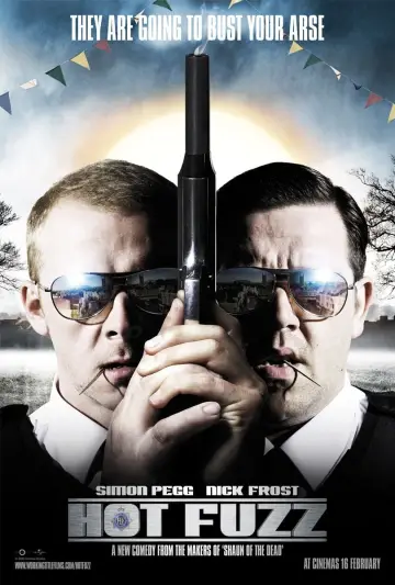Plakat do filmu "Hot Fuzz - Ostre Psy" #78803