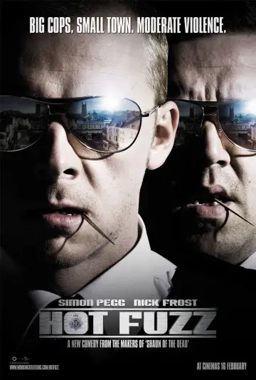 Plakat do filmu "Hot Fuzz - Ostre Psy" #78805