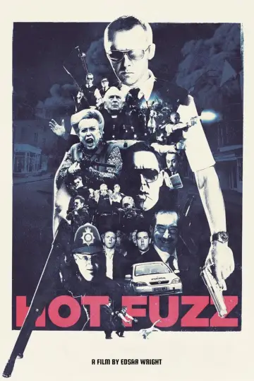 Plakat do filmu "Hot Fuzz - Ostre Psy" #78813
