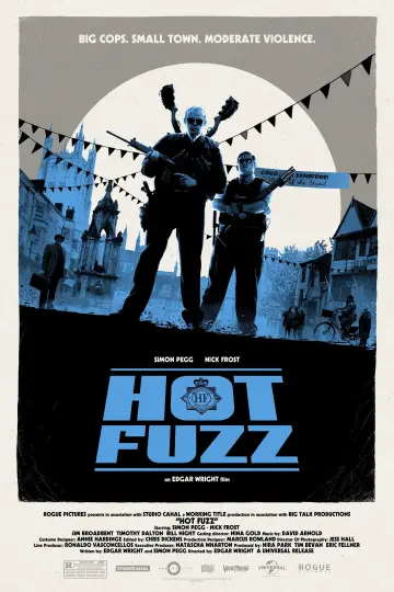 Plakat do filmu "Hot Fuzz - Ostre Psy" #78821