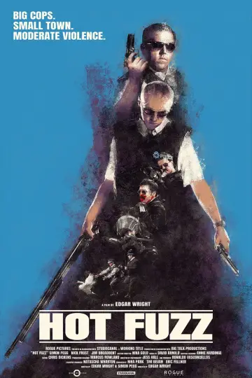Plakat do filmu "Hot Fuzz - Ostre Psy" #78825