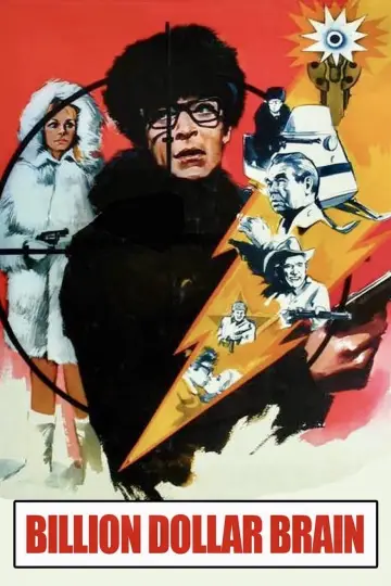 Plakat do filmu "Mózg za miliard dolarów" #1166358